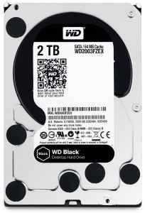 2TB Desktop Hard Drive Black